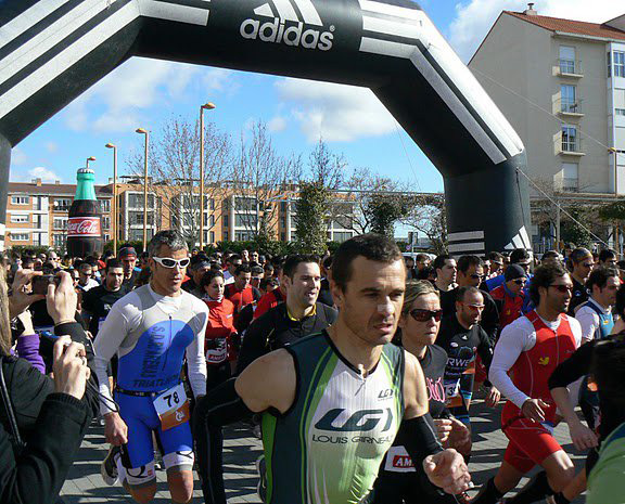 Alberto Cebollada en el I Campeonato del Mundo de Triatl&oacute;n Cross